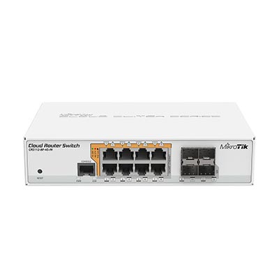 mikrotik CRS112-8P-4S-IN-0-1 switches