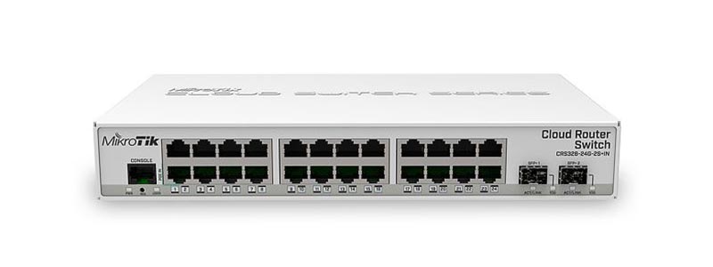 mikrotik CRS326-24G-2S+IN-0 switches