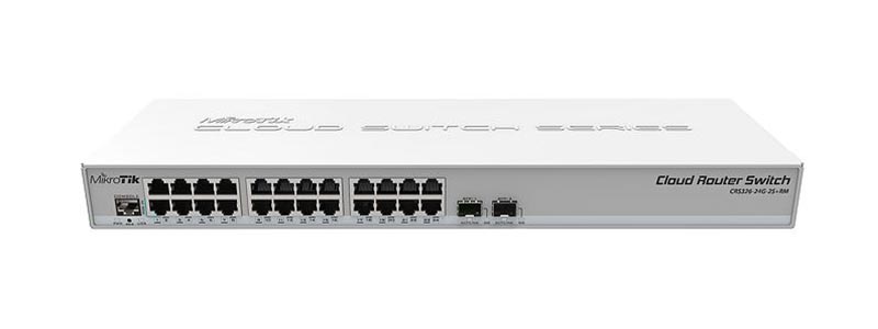 mikrotik CRS326-24G-2S+RM-0 switches
