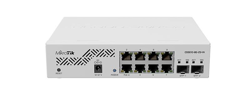 mikrotik CSS610-8G-2S+IN-0 switches