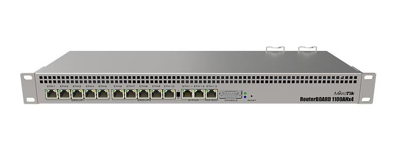 mikrotik RB1100AHx4-0 ethernet router