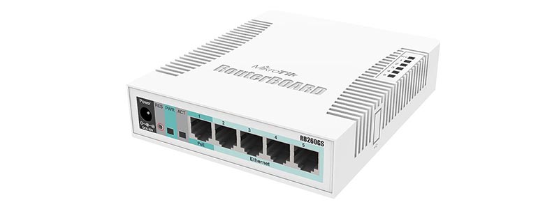 mikrotik RB260GS-0 switches