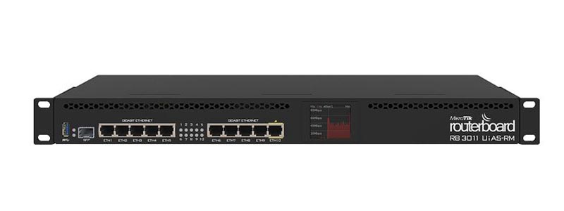 mikrotik RB3011UiAS-RM-0 ethernet router