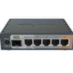mikrotik hEX S 1 ethernet router