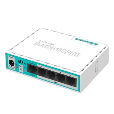 MikroTik hEX lite 0-1 ethernet router