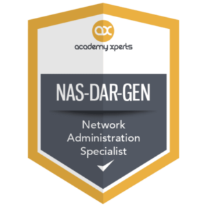 Obraz promocyjny kursu NAS-DAR z zakresu projektowania i architektury sieci