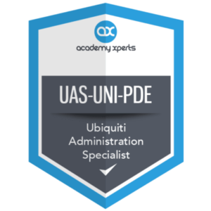 Ubiquiti UniFi के साथ वाईफाई नेटवर्क की योजना और तैनाती पर UAS-UNI-PDE पाठ्यक्रम की प्रतिनिधि छवि