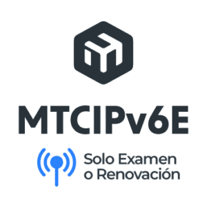 Exame ou renovação MTCOPS de certificação on-line MIkroTik MTCIPV6E