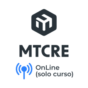 หลักสูตรออนไลน์เท่านั้นสำหรับการรับรอง MIkroTik MTCRE