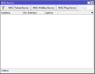 MAC Server en MikroTik RouterOS