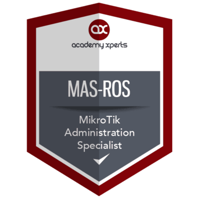 หลักสูตรเบื้องต้นเกี่ยวกับ MikroTik RouterOS (MAS-ROS) ภายในหลักสูตร Flow ทั้งหมดของ Academy Xperts Courses
