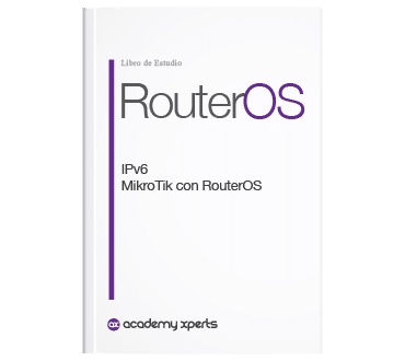 MikroTik RouterOS के साथ IPv6 पुस्तक का कवर