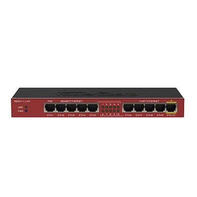 mikrotik RB2011iL-IN-0-1 ethernet router