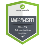 Fortgeschrittener OSPF-Routing-Kurs mit MikroTik RouterOS (MAE-RAV-OSPF1)
