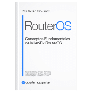 Cover van het boek Fundamentele concepten van MikroTik RouterOS