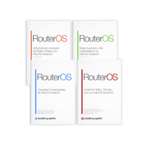 Pakiet promocyjny 4 książek MikroTik RouterOS