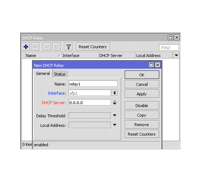 DHCP Relay con MikroTik RouterOS para la administración eficiente de múltiples redes