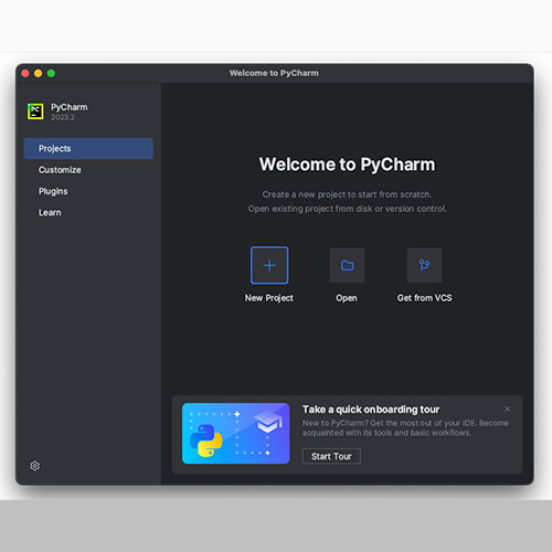 Bienvenido a PyCharm