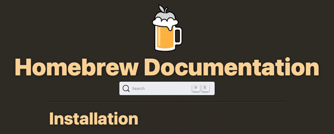 Cómo instalar Homebrew