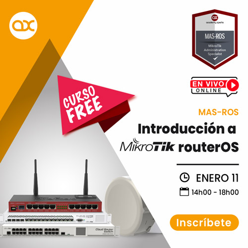 (MAS-ROS) หลักสูตรแนะนำ MikroTik RouterOS เวอร์ชัน 7 ฟรี