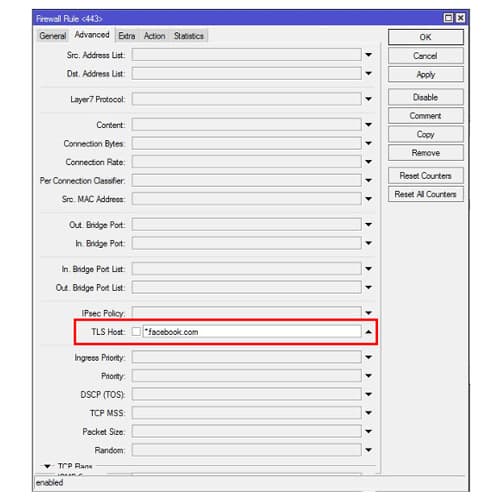 Cómo Bloquear Sitios HTTPS Eficazmente con MikroTik TLS Host