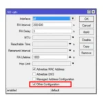 Configuración DHCPv6 PD Server