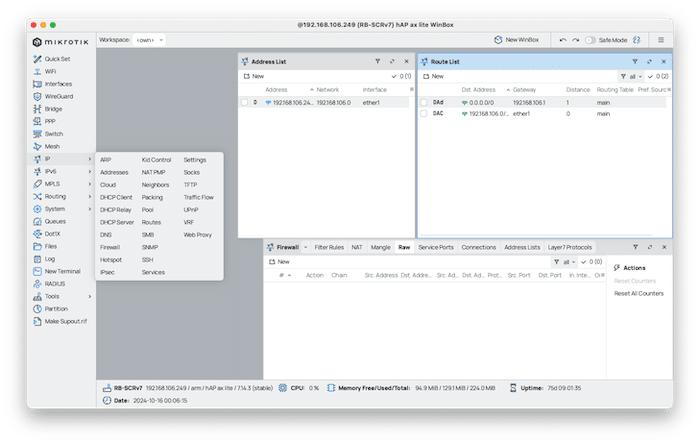 Nuevo WinBox 4 (beta 9) para Windows, macOS y Lin
