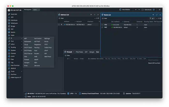 Nuevo WinBox 4 (beta 9) para Windows, macOS y Linux