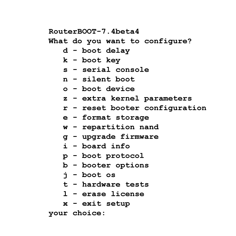 Qué es el RouterBOOT en los dispositivos RouterBOARD de MikroTik