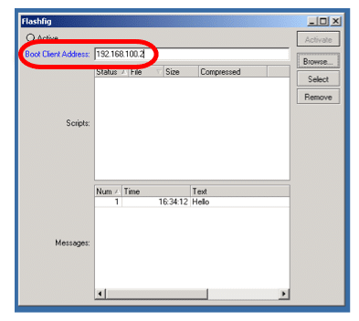 Aprende a configurar y utilizar el FlashFig en MikroTik RouterOS