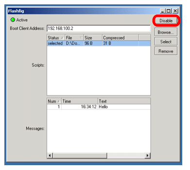Aprende a configurar y utilizar el FlashFig en MikroTik RouterOS