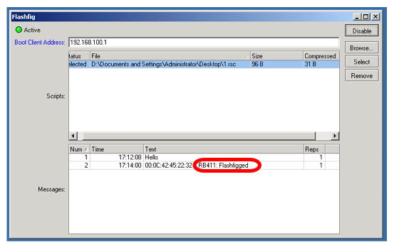 Aprende a configurar y utilizar el FlashFig en MikroTik RouterOS