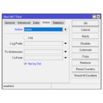 Cuándo utilizar action=SAME en una configuración de NAT en MikroTik