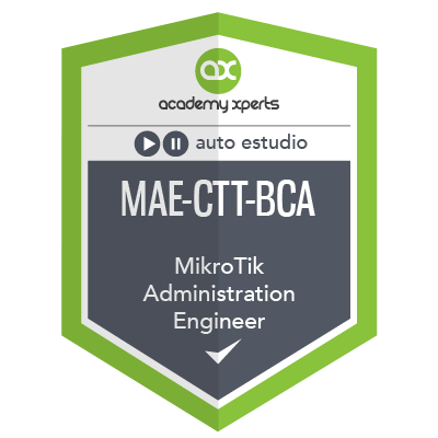 Curso Control de Trafico, Balanceo de Carga con MikroTik RouterOS (MAE-CTT-BCA) modo autoestudio