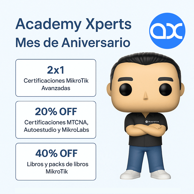 Descuentos por mes de Aniversario en Academy Xperts