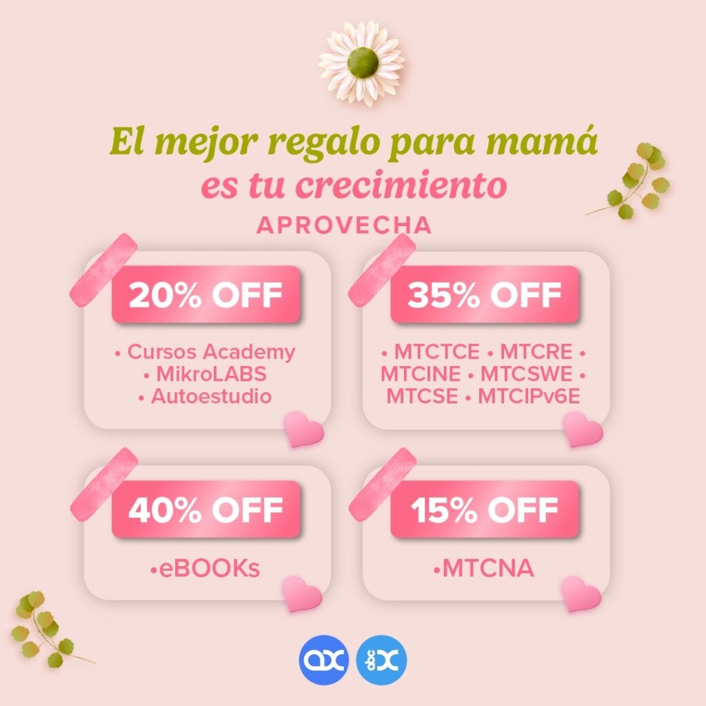 Descuentos especiales por el día de la Madre