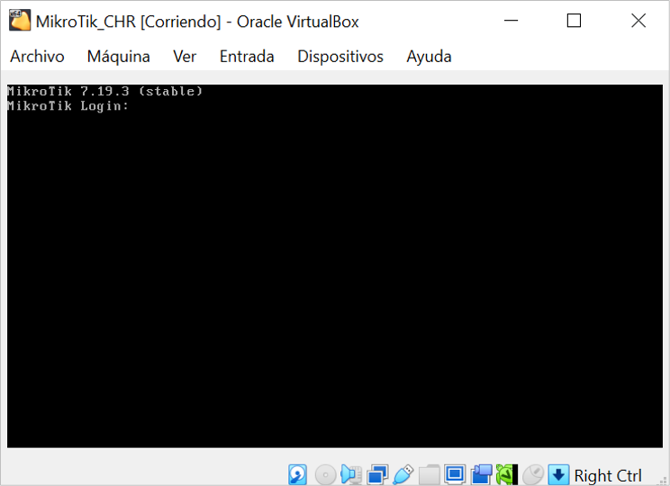 Arranque e inicio de sesion