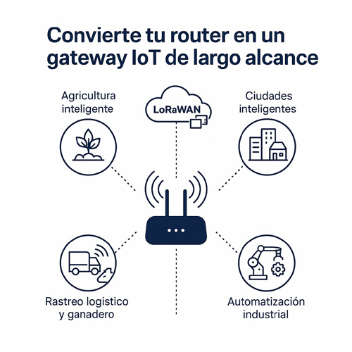 MikroTik y LoRaWAN: Convierte tu router en un gateway IoT de largo alcance