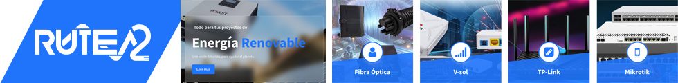 RUTEA2: Soluciones completas en telecomunicaciones. info@rutea2.com, +593997393098