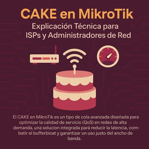CAKE en MikroTik: Explicación Técnica para ISPs y Administradores de Red
