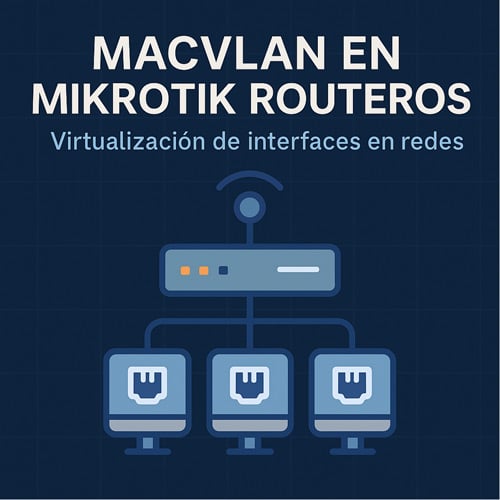 MACVLAN en MikroTik RouterOS: Virtualización de interfaces para ISPs y redes corporativas