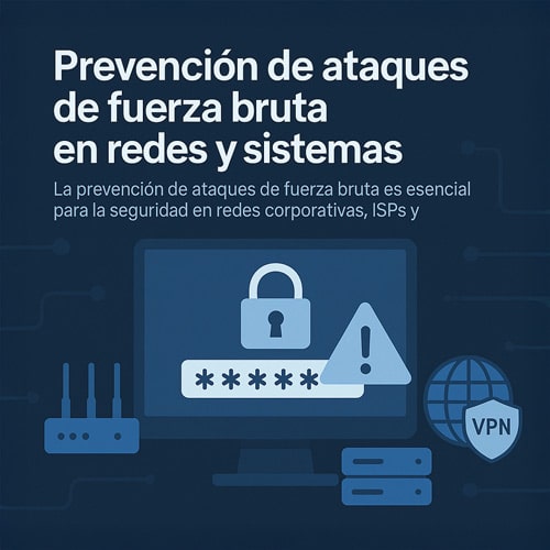 Prevención de ataques de fuerza bruta en redes y sistemas