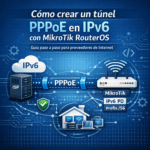 Como crear un tunel PPPoE en IPv6 con MikroTik RouterOS