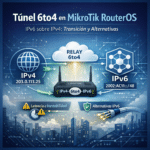 Como crear un Tunel 6to4 en MikroTik RouterOS