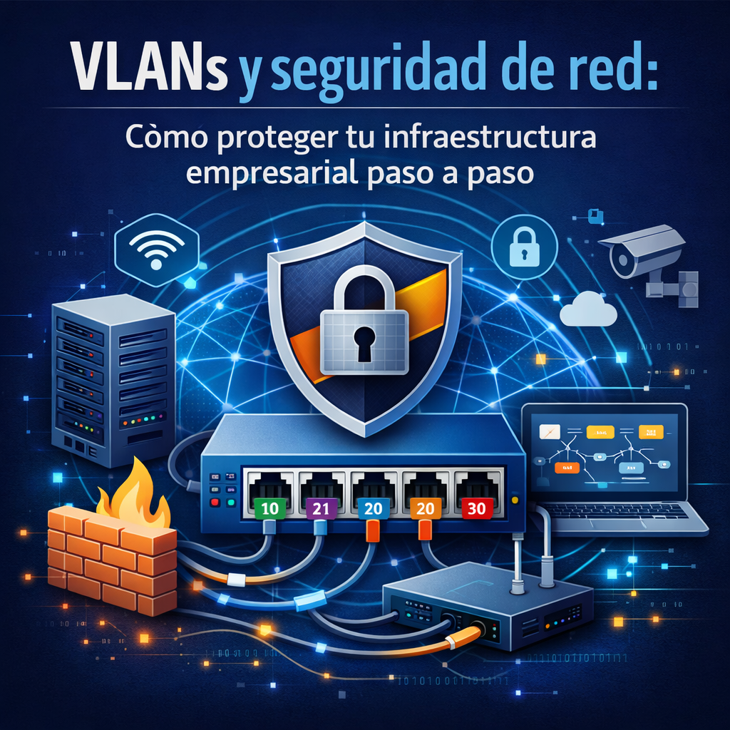 LANs y seguridad de red: Como proteger tu infraestructura empresarial paso a paso