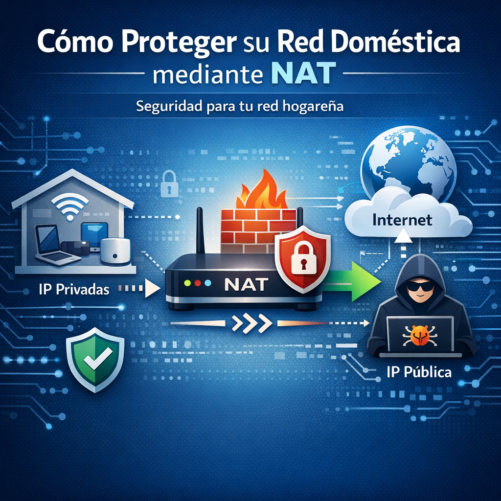NAT y seguridad: como protege realmente nuestras redes internas
