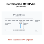 Curso Certificación MTCIPv6E MikroTik – Protocolo IPv6