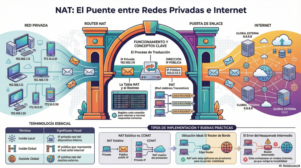 Introduccion al NAT: que es, como funciona y como configurarlo correctamente
