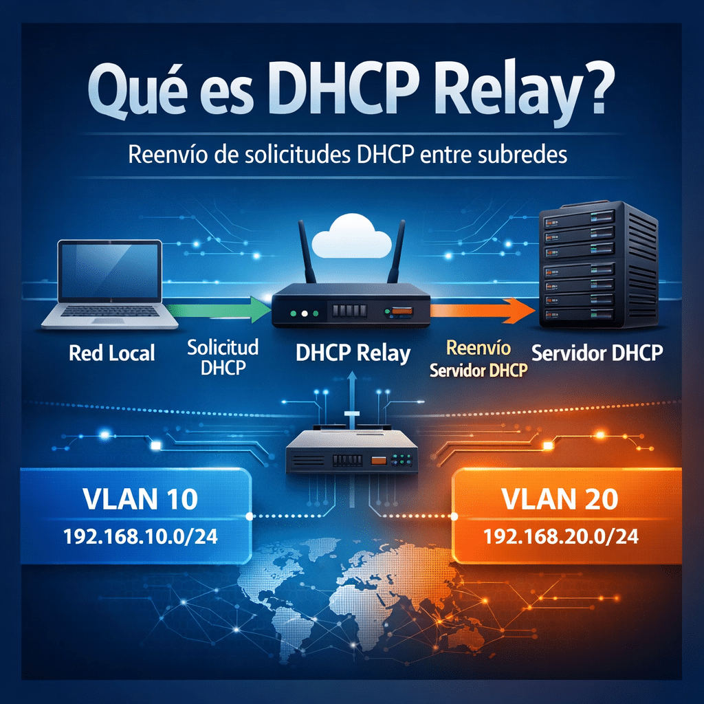 Que es el DHCP Relay y para que sirve en redes