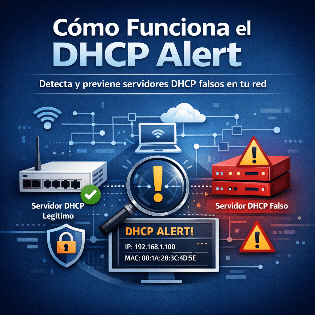 Como funciona el DHCP Alert y para que sirve